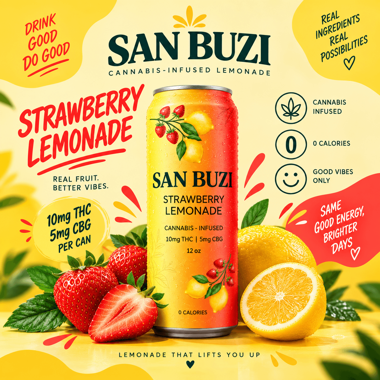 San Buzi Strawberry Lemonade